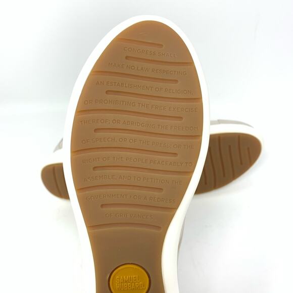 Samuel Hubbard Freedom Stroll Buff NuBuck Shoe Women Size 7.5M - Picture 11 of 12